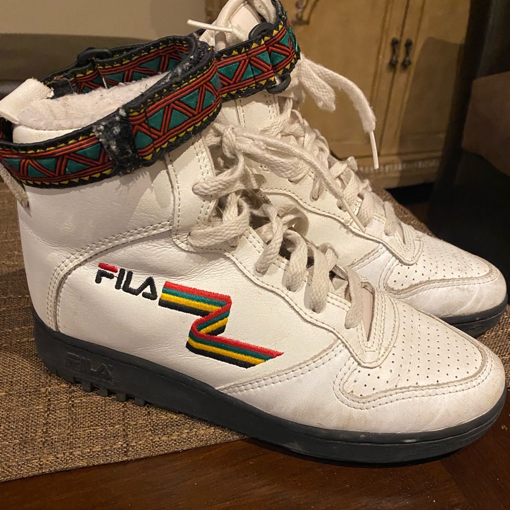 Vintage Fila hightop from 1985 street wear